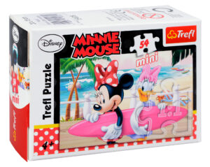 Мини пъзел Trefl от 54 части - Мини Маус и Дейзи
