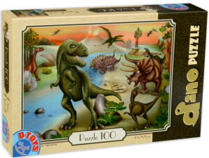 Пъзел D-Toys от 100 части - Динозаври, вид 2