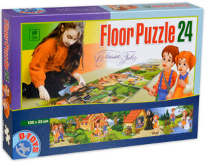 Детски пъзел за под D-Toys 24 части - Хензел и Гретел