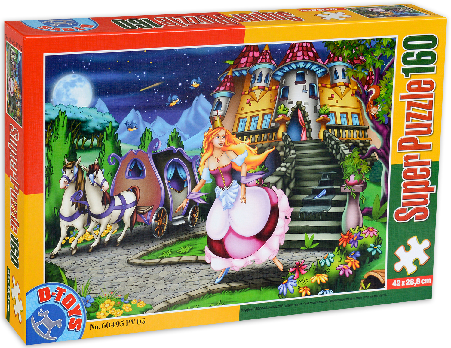 Пъзел D-Toys от 160 части - Пепеляшка