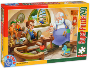 Пъзел D-Toys от 240 части - Пинокио