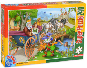 Пъзел D-Toys от 240 части - Котаракът с чизми