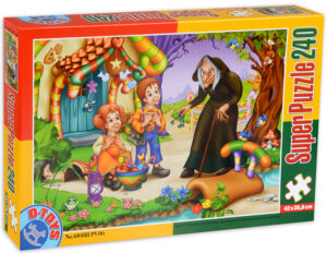 Пъзел D-Toys от 240 части - Хензел и Гретел