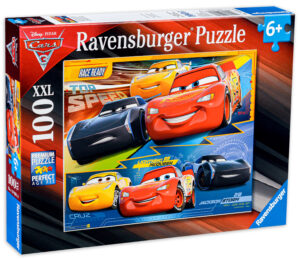 Пъзел Ravensburger от 100 XXL части - Дуелът на шампионите, Колите 3