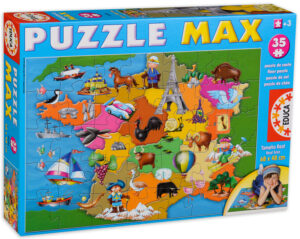 Пъзел за под Educa от 35 части - Франция