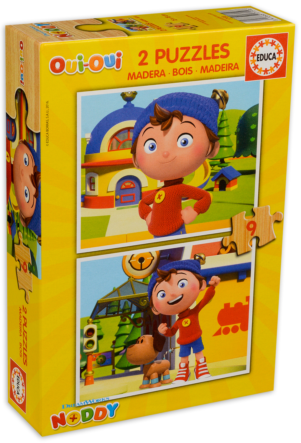 Пъзел Educa от 2 x 9 части - Ноди