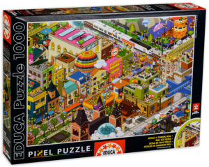 Пъзел Educa от 1000 части - Ден в града