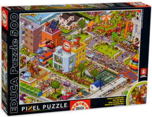 Пъзел Educa от 500 части - В центъра