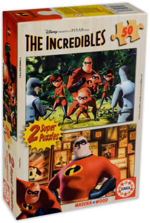 Пъзел Educa от 2 x 50 части - Феноменалните