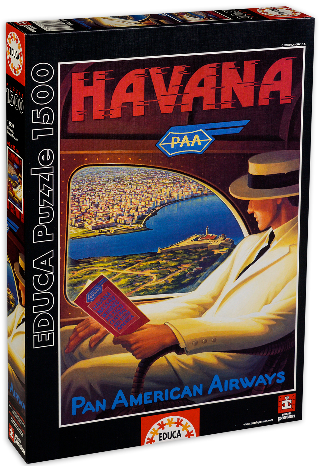 Пъзел Educa от 1500 части - Хавана