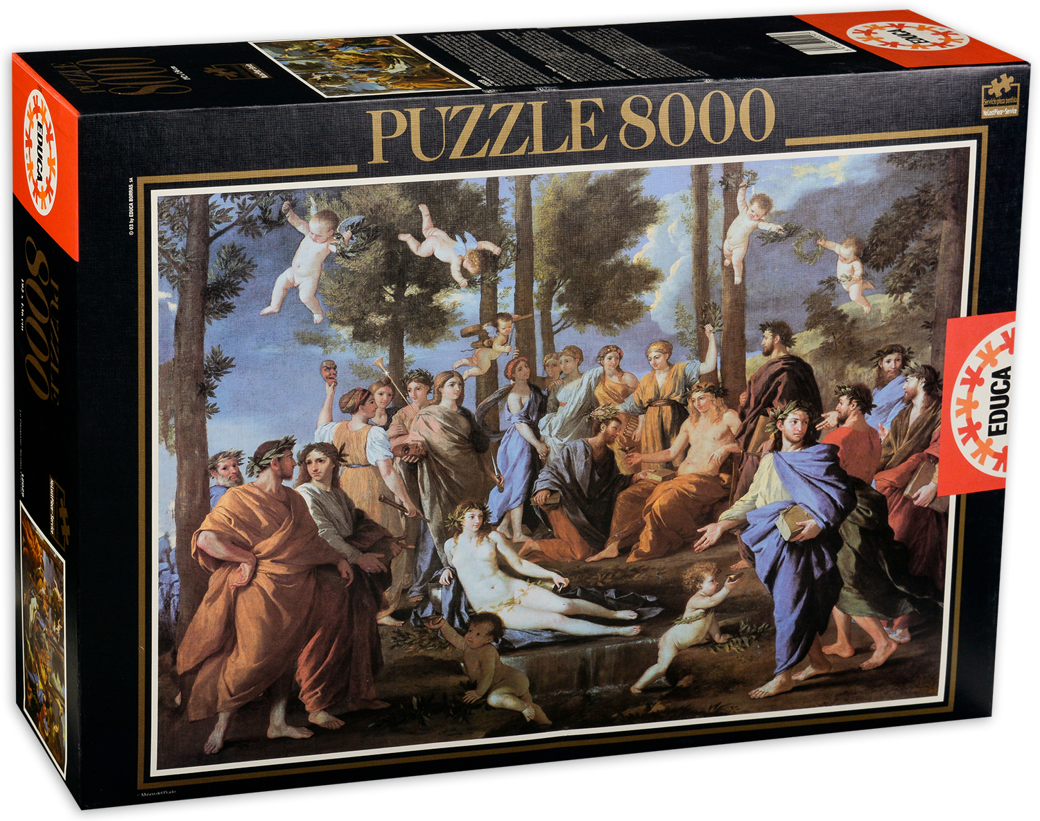 Пъзел Educa от 8000 части - Ел Парнасо