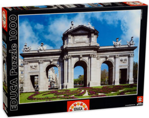 Пъзел Educa от 1000 части - Пуерта де Алкала, Мадрид