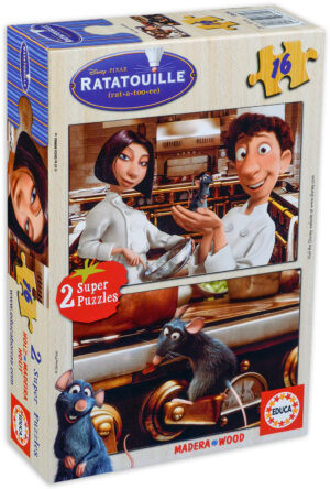 Пъзел Educa от 2 x 16 части - Рататуи