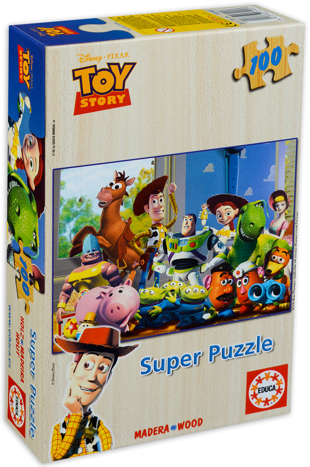 Пъзел Educa от 100 части - Играта на играчките