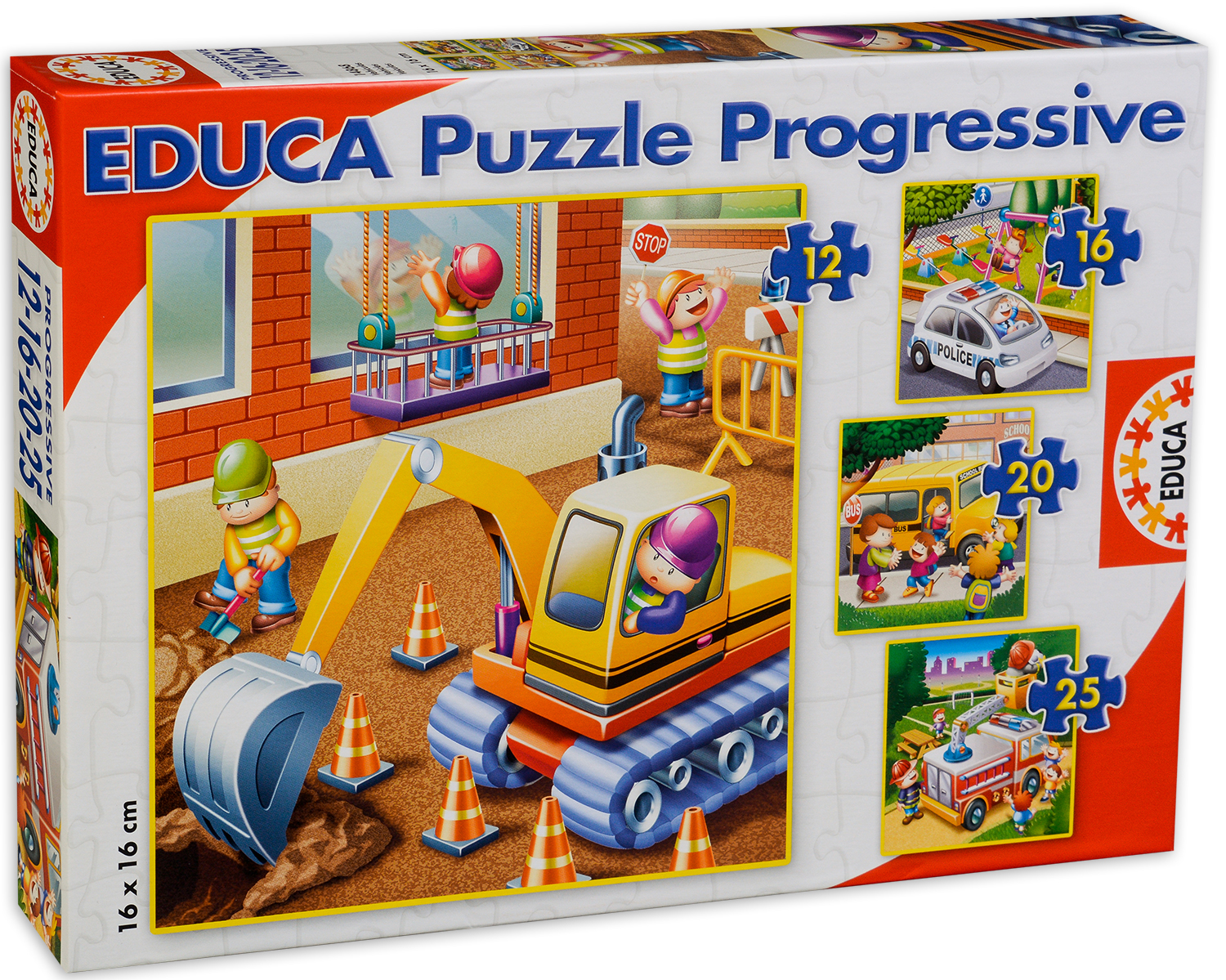 Пъзел Educa 4 в 1 - Прогрес