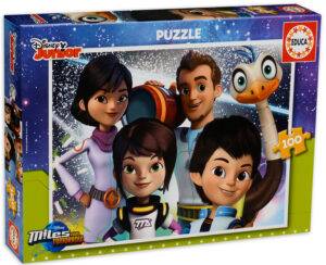 Пъзел Educa от 100 части - На мили от Утре