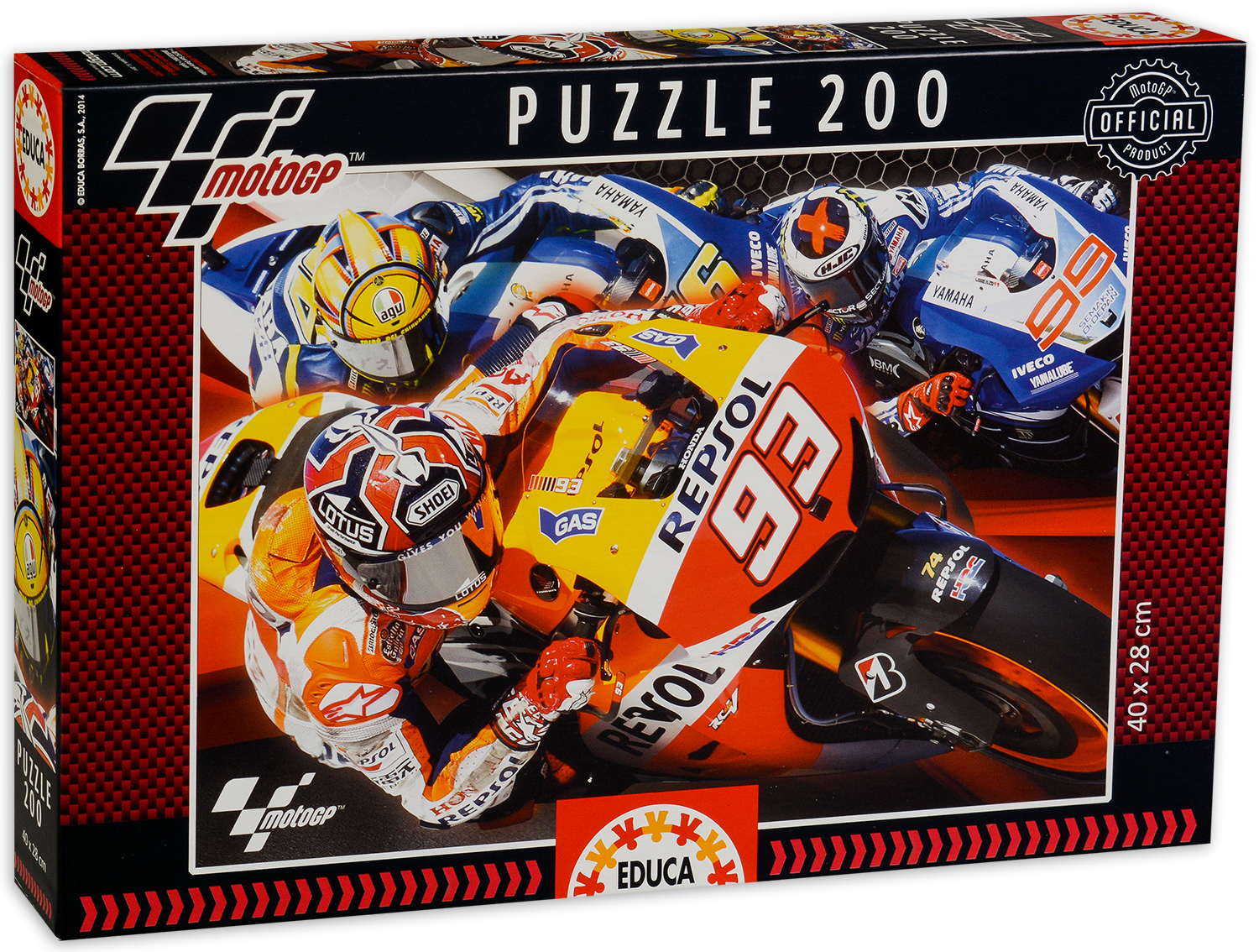 Пъзел Educa от 200 части - MotoGP