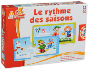 Детски пъзели Educa - Сезоните