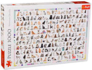 Пъзел Trefl от 1000 части - 208 Котки