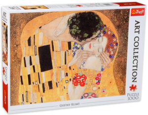 Пъзел Trefl от 1000 части - Целувката, Густав Климт