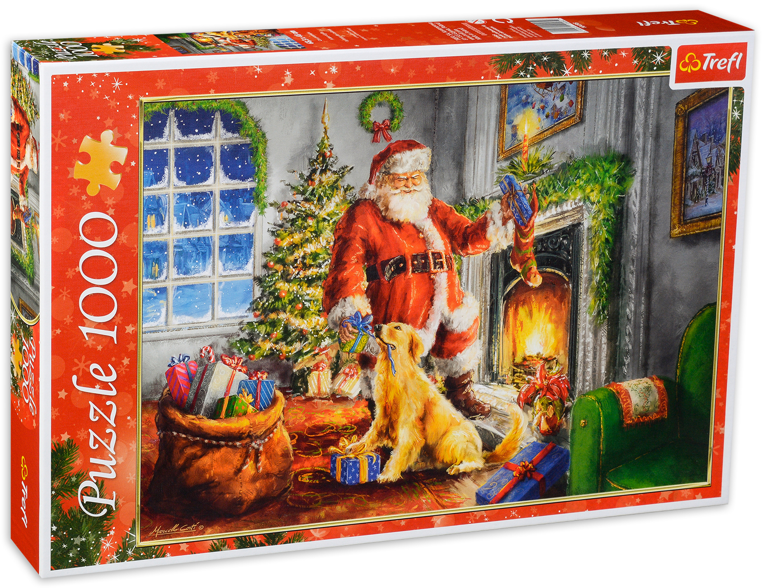 Пъзел Trefl от 1000 части - Време за подаръци