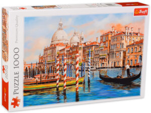 Пъзел Trefl от 1000 части - Следобед във Венеция