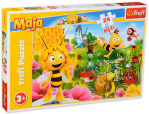 Пъзел Trefl от 24 макси части - В света на пчелата Мая