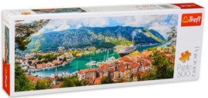 Панорамен пъзел Trefl от 500 части - Котор, Черна гора