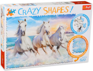 Пъзел Trefl от 600 части - Галоп сред вълните