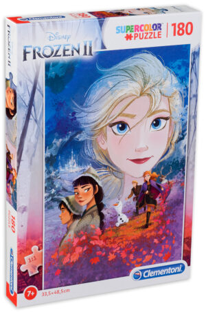 Пъзел Clementoni от 180 части - Петият елемент, Замръзналото кралство 2