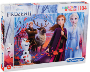 Пъзел Clementoni от 104 части - Замръзналото кралство 2