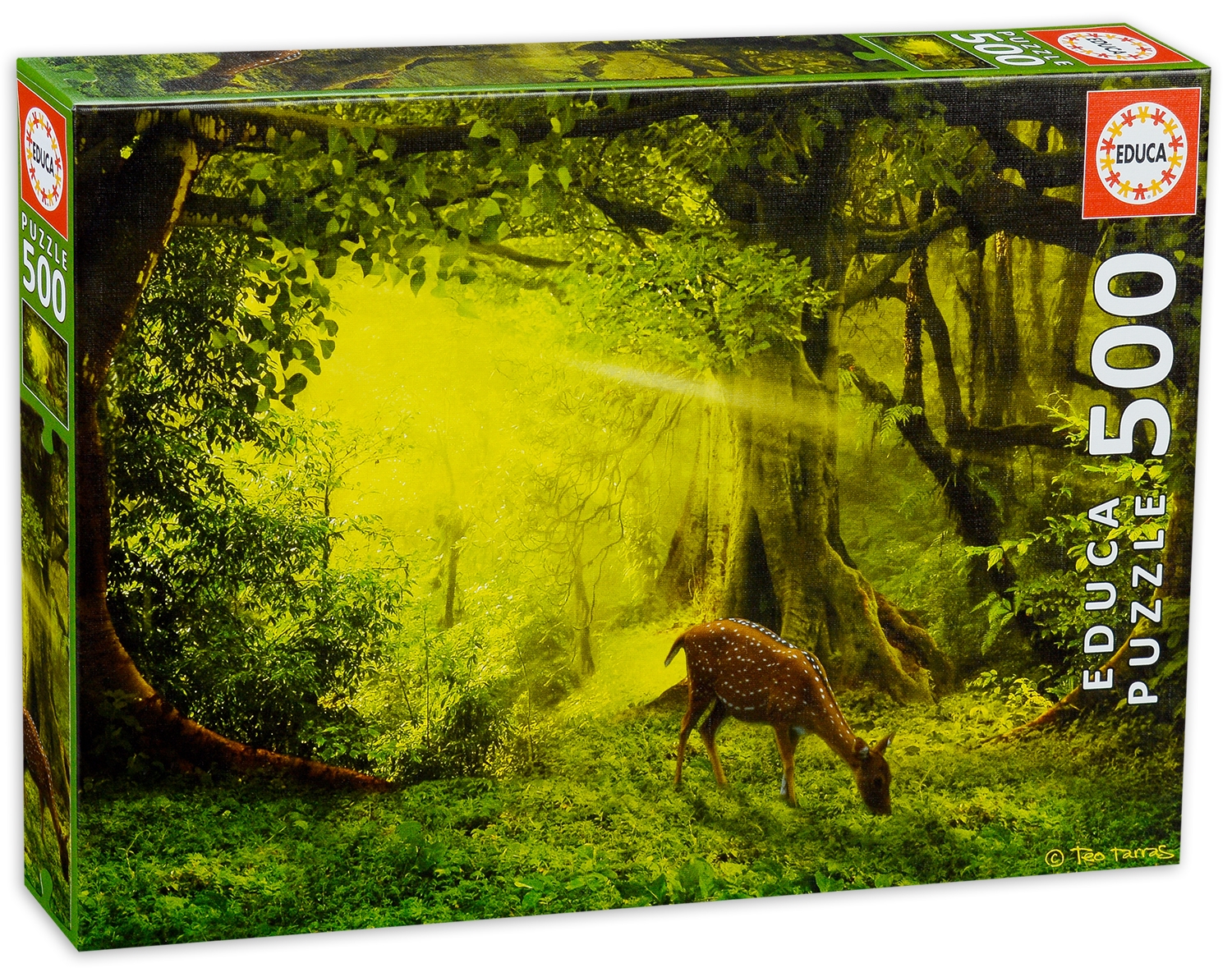 Пъзел Educa от 500 части - Малкият елен