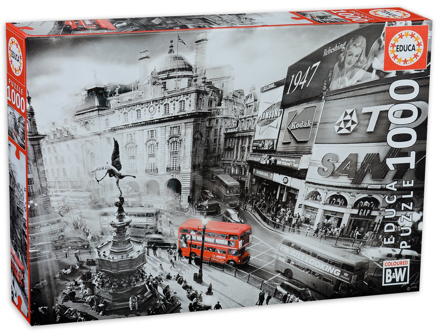 Пъзел Educa от 1000 части - Пикадили, Лондон