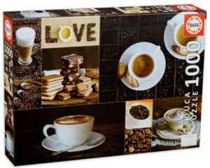 Пъзел Educa от 1000 части - Кафе