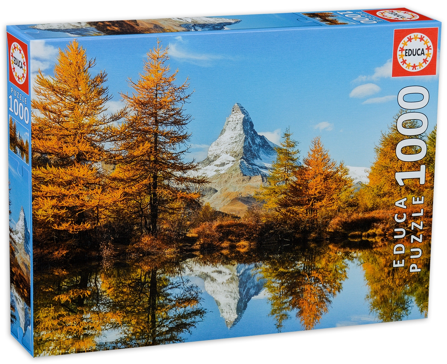 Пъзел Educa от 1000 части - Връх Матерхорн през есента