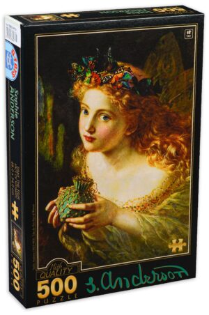 Пъзел D-Toys от 500 части - Take the Fair Face of Woman, Софи Андерсън