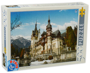 Пъзел D-Toys от 500 части - Замъкът Пелес, Румъния
