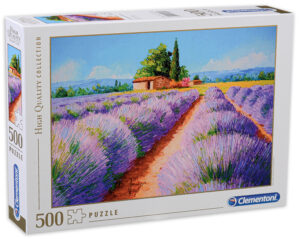 Пъзел Clementoni от 500 части - Лавандула