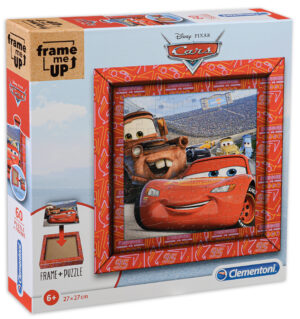 Пъзел Clementoni Frame Me Up от 60 части - Колите, Маккуин и Матю