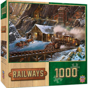 Пъзел Master Pieces от 1000 части - Когато Бог управляваше релсите, Тед Блейлок