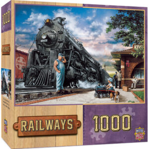 Пъзел Master Pieces от 1000 части - Влакови мечти, Дан Хатала